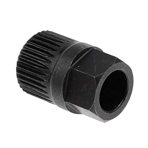 Qpking Car Alternator Clutch Free Wheel Pulley Removal Tools 33T Sprocket V-Belt Free Wheel Pulley Removal Alternator Pulley Tools Compatible For Vw Golf, Vento, Passat, Audi A3, Volvo #TOP7