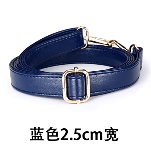 2.5 cm Purse Straps Replacement Crossbody Sheepskin Pattern Leather Adjustable Shoulder Bag Strap for Cross Body Handbag 59" (Blue)3