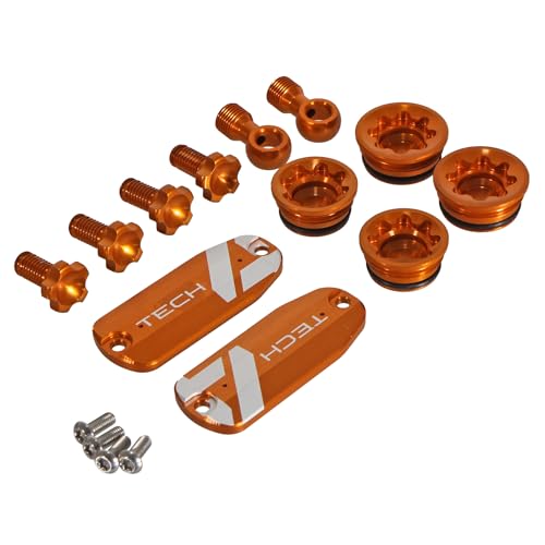HOPE Tech 4 V4 Custom Color Kit, Orange