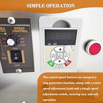 Electric Dough Divider Cutter Machine 1g-300g Small Dough Dividing Lump Spacer Stainless Steel Quantitative Partition Machine Adjustable Speed with 14 Dies for Precise Baking Portioning 110V