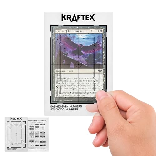 Card Centering Grading Tool - PSA Card Grading Kit and