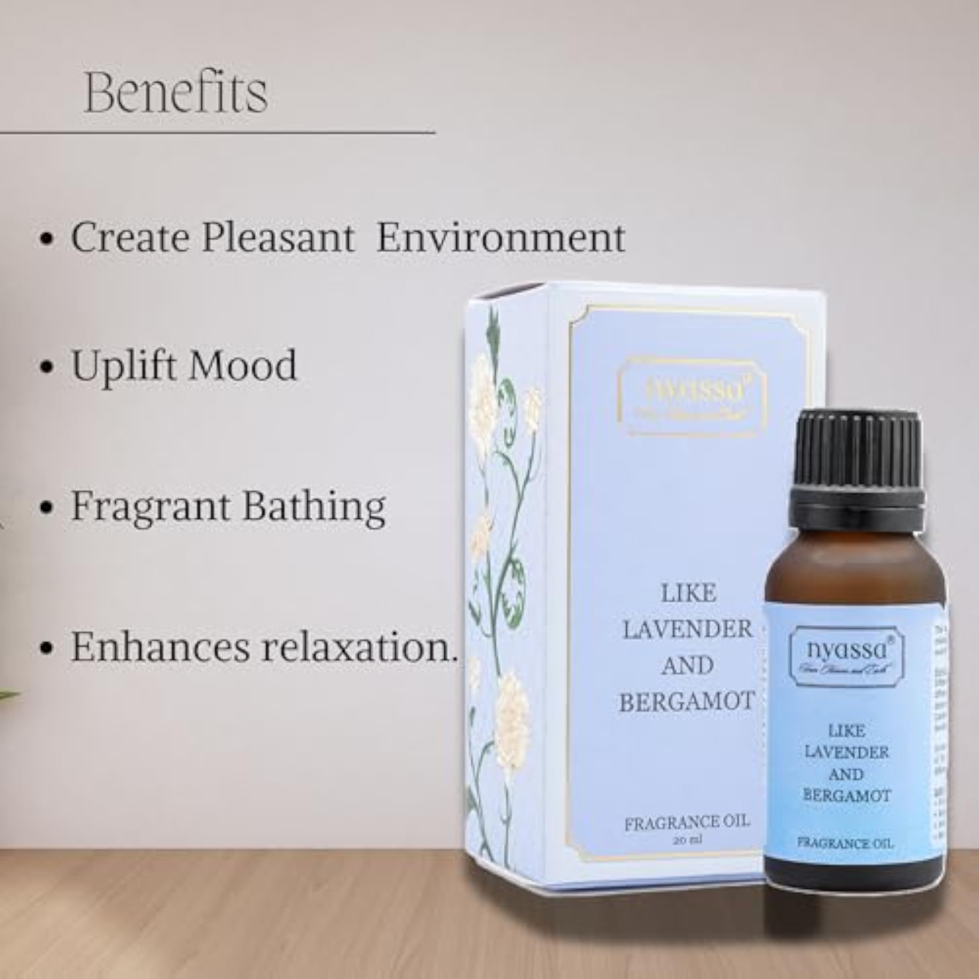 Lavender and Bergamot Fragrance Oils, 20ml