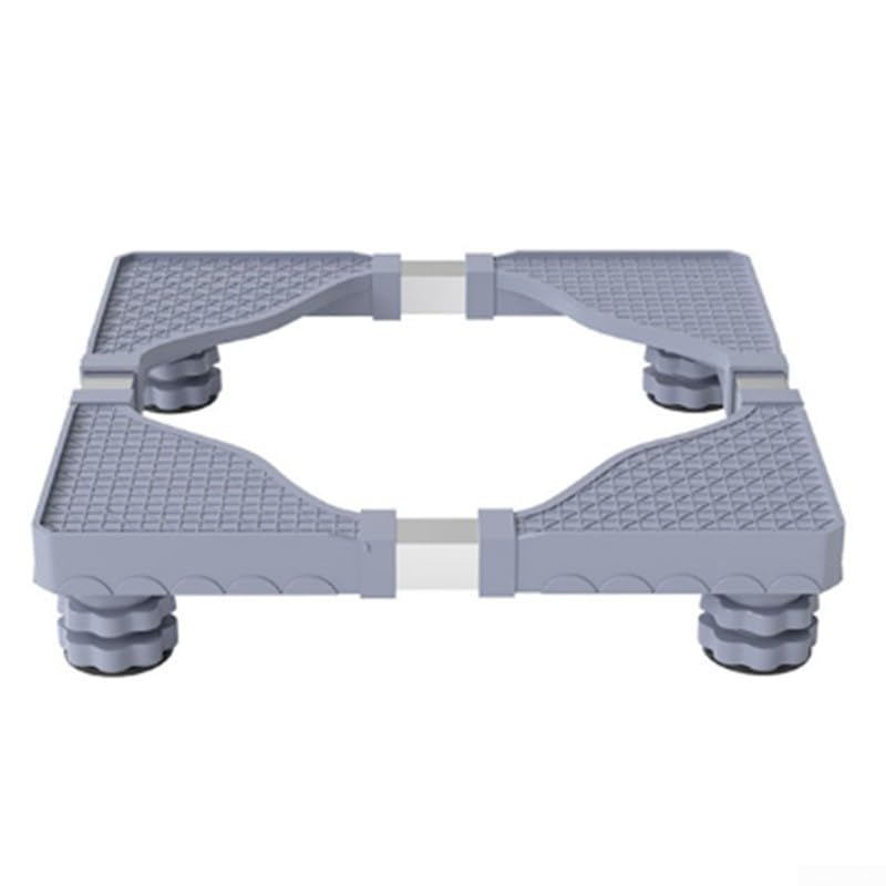 Soporte de control de vibración para electrodomésticos perfectamente adecuado como estante base de lavadora o lavavajillas (gris (pequeño))