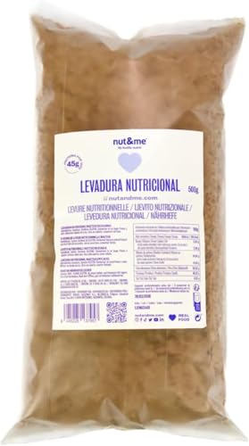 Levadura nutricional en copos 500 gr | Alto en proteínas y vitamina grupo B | Sin gluten | Vegano | Low carb |