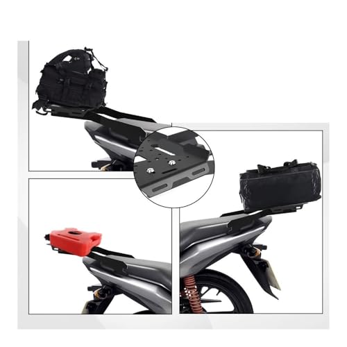 Porte-Bagage Moto CB125F Support Arrière Métallique de Remplacement - 6