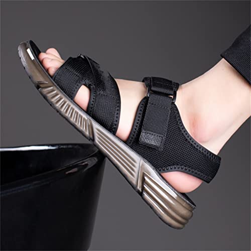 Mesh Sandals Men's Beach Shoes Breathable Air Cushion Men Casual Sandals Sandalias(38)4