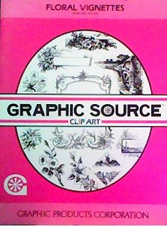 Graphic Source Clip Art, AGS 331 Floral Vignettes