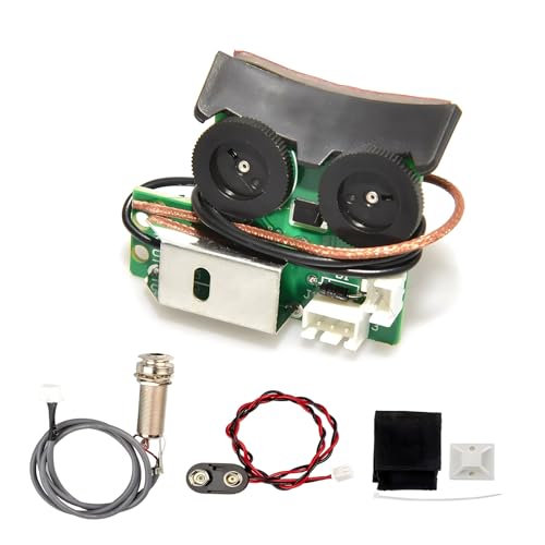 Système égaliseur piézoélectrique VT1 pour guitare folk avec accordeur rythmique