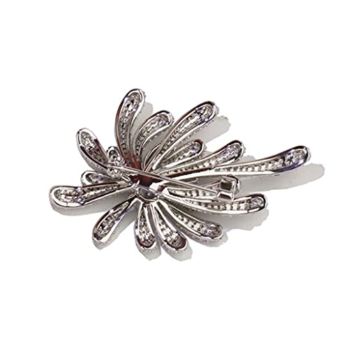 Broche à fleurs pour costume collier veste et accessoires de mode
