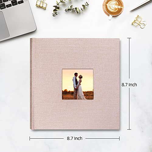 Mublalbum Photo Album 4X6 200 Photos Linen Cover With Memo Areas Photobook Pictures Book For Wedding Family Baby Vacation  thumb #1
