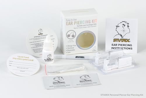 Studex Cubic Zirconia 3mm Gold Plated Personal Piercer4