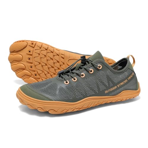 Men's Water Shoes Lightweight Aqua Shoes for Beach Swim Pool Kayaking