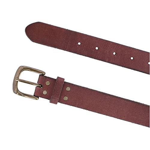Ctm® Boy's Casual Bridle Belt, Xlarge, Brown #TOP1