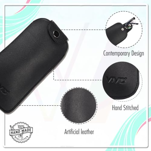 Image of Unisex Specs Self Button Eyewear Dabbi Artificial Leather Soft Case Cover