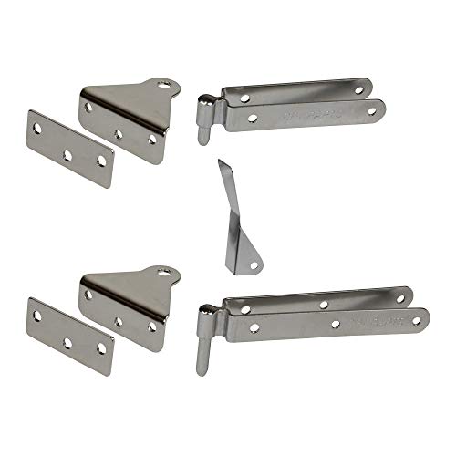 Nautos Rudder mounting Hardware Set OPTI1150
