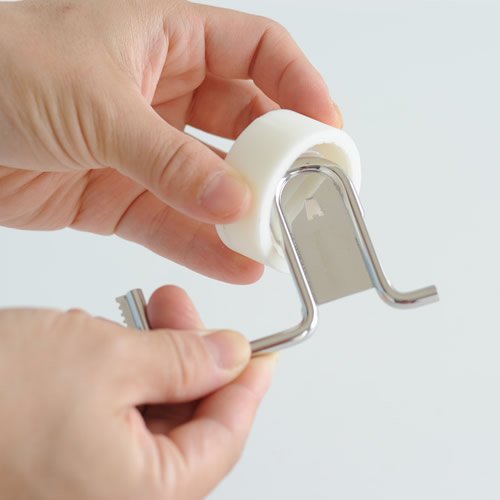 Alessi MSC01 Filo Klebebandspender - Edelstahl 18/10 glänzend poliert