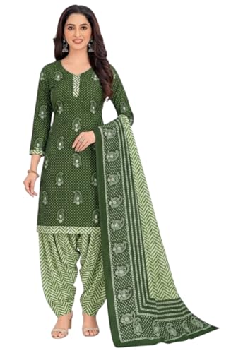 Image of Yashika Women'S Unstitched Crepe Dress Materials | Crepe Salwar Suit For Women | Suit Material For Women Unstitched