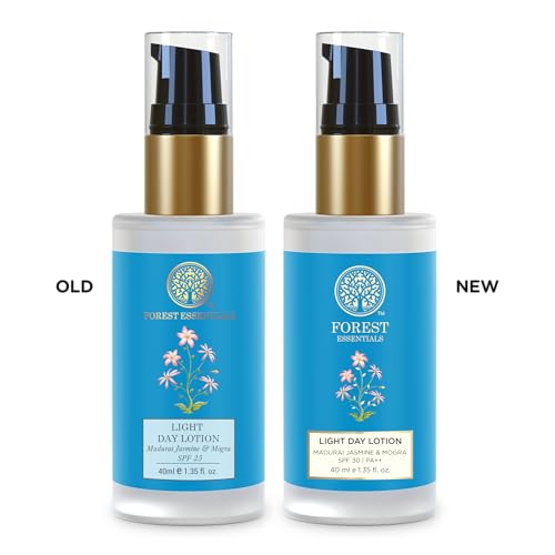 Forest Essentials Light Day Lotion Madurai Jasmine & Mogra 40ml (Face Cream with SPF 25) - Image 6