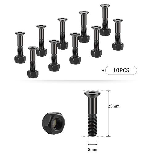 image for Sumind 22 Pieces Multifunctional Skate Tools Portable T Tool Skate Acc