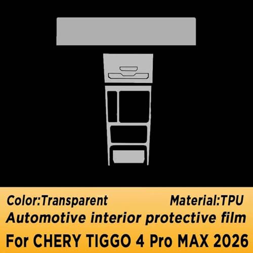 Chery Tiggo 4 Pro Max 2026 film TPU protection navigation LHD - 7
