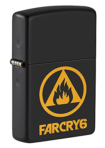 Encendedor Zippo Far Cry 6 Logo Negro Mate miniatura 1