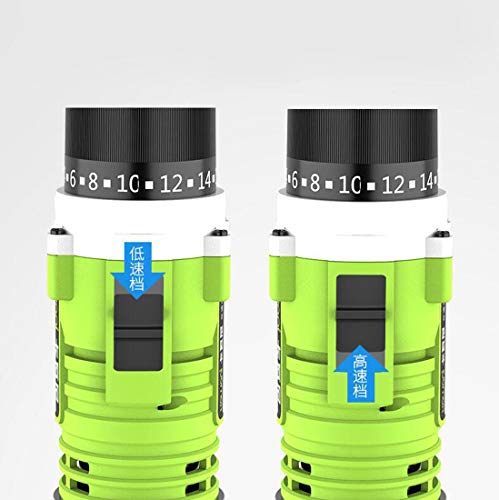 KUANDARYJ Hohes Drehmoment Akku-Bohrschrauber/Akkuschrauber mit LED Licht Akku-Schlagbohrschrauber LED leuchtet Akku… – Bild 3