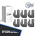 AyA Gear Weld-on Grab Chain Hook 3/8-in Heavy Duty Tow Hook G70 Forged Steel Tractor Hook Weldable for Car, Truck,SUV, RV,UTV,Tractors (6Pcs)