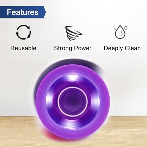 Garbage fighter Upgraded Quick-Release Motorhead Cleaner for Dyson V7 V8 V10 V11 V15 Vacuum Cleaner Head SV10 SV11 SV12 SV14 Replacement Part Electric Head for Hardwood Floor Carpets by Garbage fighter - Used condition - Image 6