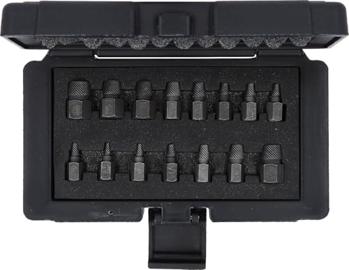 Extracteur à spirales KS Tools 150.1385 version extra-courte 15 pièces