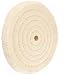 Premium 6" Sewn Cotton Power Buffing Polishing Wheel 1/2" Arbor Hole
