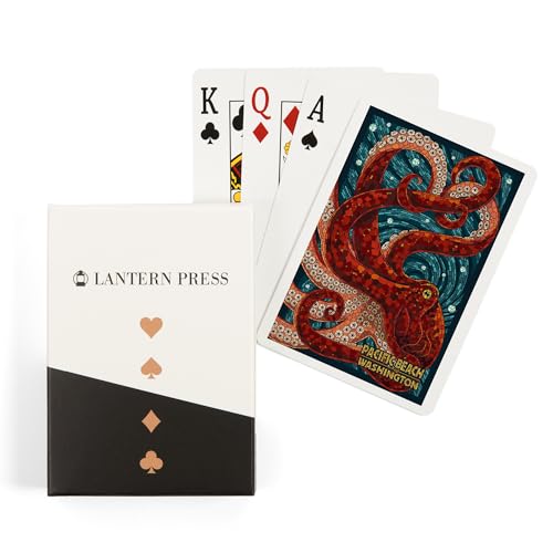 Baraja de Poker Pacific Beach, Washington, 52 cartas
