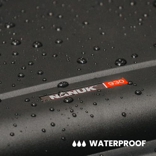 Maleta rígida impermeable NANUK 930-1001 con espuma miniatura 6
