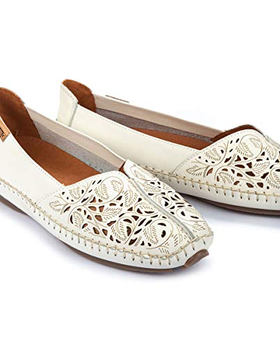 Image of PIKOLINOS Jerez 578-4976 Women's Slip-On Moccasins - Premium Calfskin Leather - Removable Cushioned Insole, Flexible Sole, Lightweight Everyday Comfort