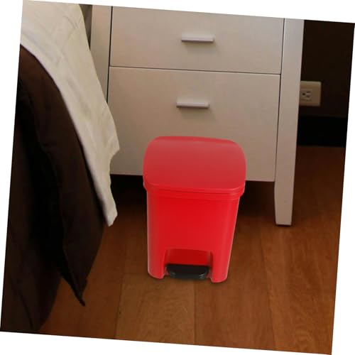 Caneca de basura rectangular con pedal y tapa 10 L miniatura 6