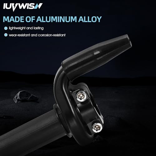Image of Dirt Bike Throttle Assembly with Throttle Cable