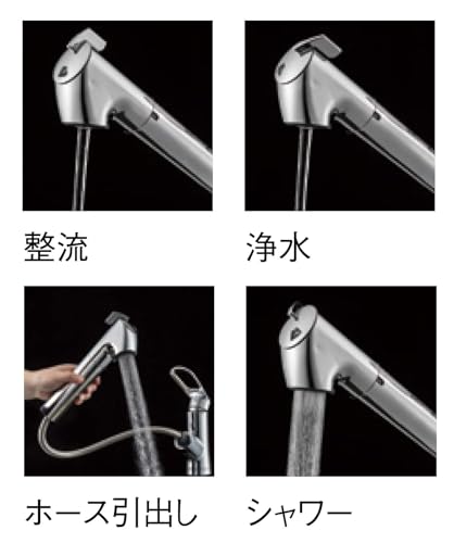 Amazon.co.jp: SANEI: 浄水ワンホール混合栓