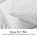 Cozynight Soft Super King Plus Comforter Duvet Insert-Lightweight Down Alternative Comforter with Corner Tabs-Fluffy Breathable Machine Washable Diamond Stitching(White,128