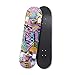 メープルデッキスケートボード 初心者 子供用 大人用 誕生日 コンプリート エスボード 集中力や平衡感覚育成 高精度 キッズ用 女性用 スケボー初心者に 安全保護