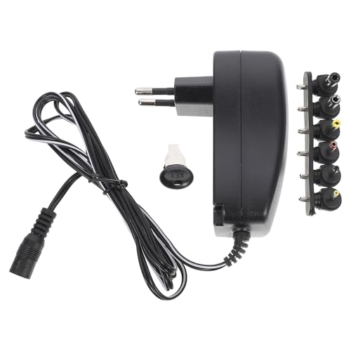 VERDANVERSE Adattatore di Alimentazione in Regolabile Caricabatterie per Elettrodomestici Protezione da Cortocircuito Sovraccarico Sovratensione