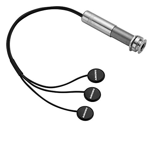 AMUMU BOUNTIFUL Acoustic Guitar Pickup Contact Microphone Piezo Transducer