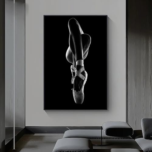 Impressions sur toile de femmes nues d'art moderne tableau haut de gamme de silhouette 50x75