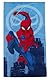 Jerry Fabrics Kinder Handtuch Badetuch Strandtuch Duschtuch für Jungen 100% Baumwolle 70x140 cm (Spiderman)
