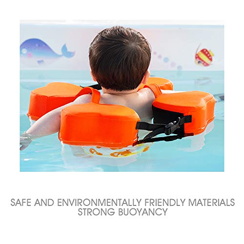 KLOLKUTTA Baby Swimming Floats, Non-Inflatable Children Waist Float Ring Swim Arm Bands Trainer Pool Toys Accessories for Infants