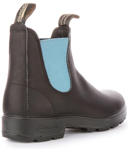 Blundstone 2207 Women's Leather Chelsea Boot (Black Blue, US 10.5)3