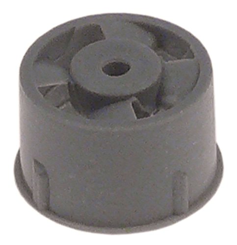 Jemi Draller para lavavajillas GS-19, GS-18, GS-6AF, GS-6, GS-7, GS-20 ø 17 mm altura 11 mm agujero 2,5 mm