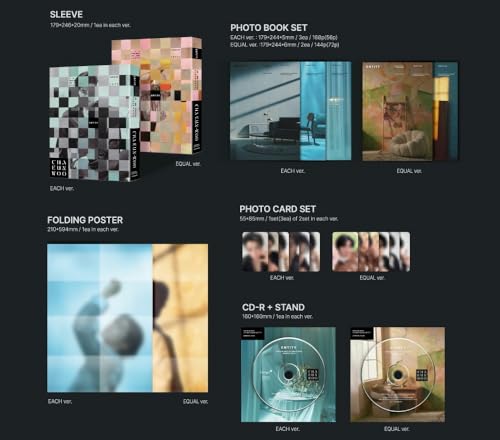 Image of Dreamus CHA EUN WOO ASTRO - 1st Mini Album ENTITY (EQUAL ver.), L200002878