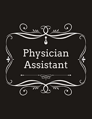PHYSICIAN ASSISTANT: Funny Office Lined Notebook PA Journal Daily Planner Diary 8.5"x 11" Journal Note book Blank Lined Book image 3