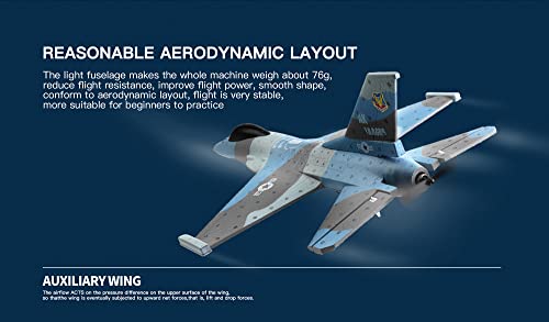 Roofworld Xk A290 Rc Plane, 2.4Ghz 3Ch F16 Remote Control Airplane, Rc Aircraft With 3D 6G Gyro System Epp Drone Wingspan Radio Control Plane Model Toys For Kids And Adults #TOP4