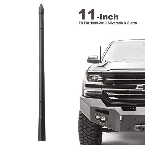 BASIKER 11 Inch Antenna For Chevy Silverado GMC Sierra 1500 2500HD 3500HD |