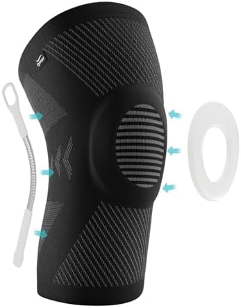 Amazon.com: TYNOR Knee Cap Support with Patella Pad & Side Stabilizers ...